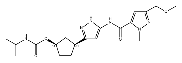 Tagtociclib (PF-04457845) 2460249-19-6